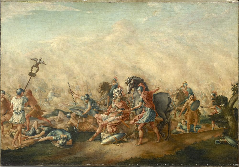 At Cannae the debt came due in full: a Roman consul dying in the dust of the worst defeat the Republic had ever counted.