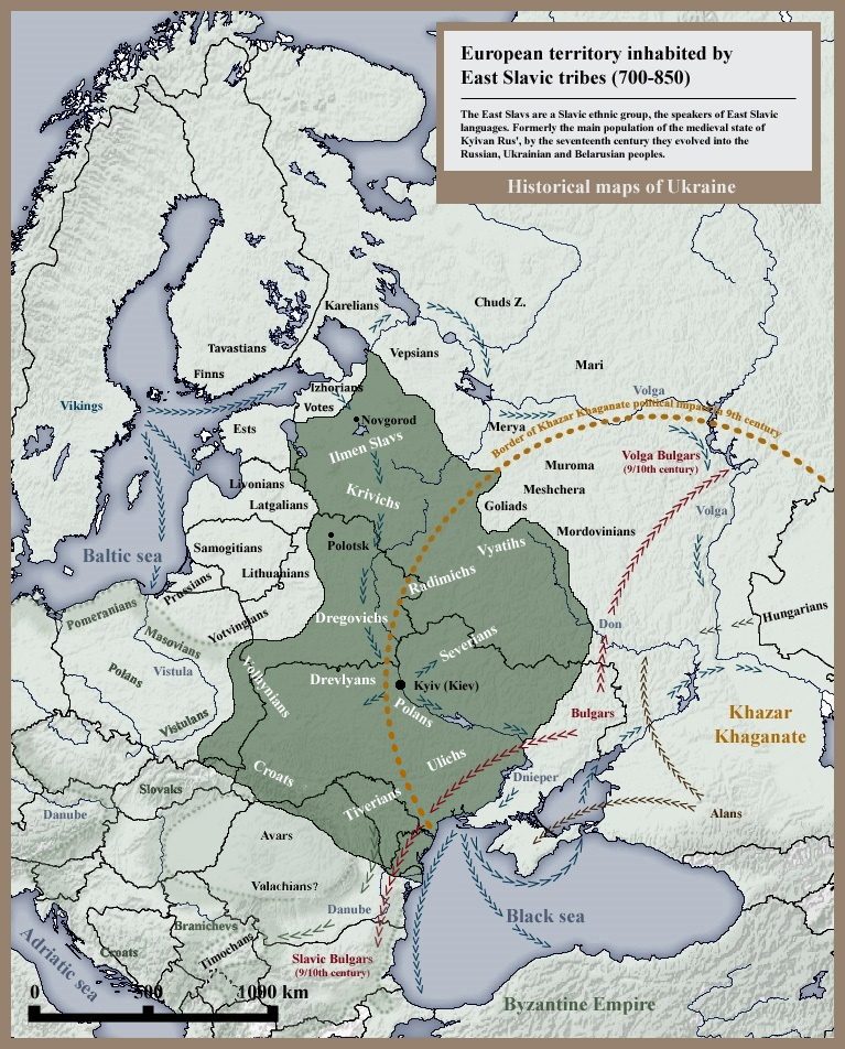 The forest lands of the Drevlians, the tribute-paying people whose ambassadors Olga would receive so warmly before erasing them from the map.