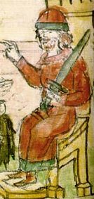 Prince Igor, who returned to the Drevlians to demand tribute a second time and was torn apart between bent trees — the killing that set everything after in motion.