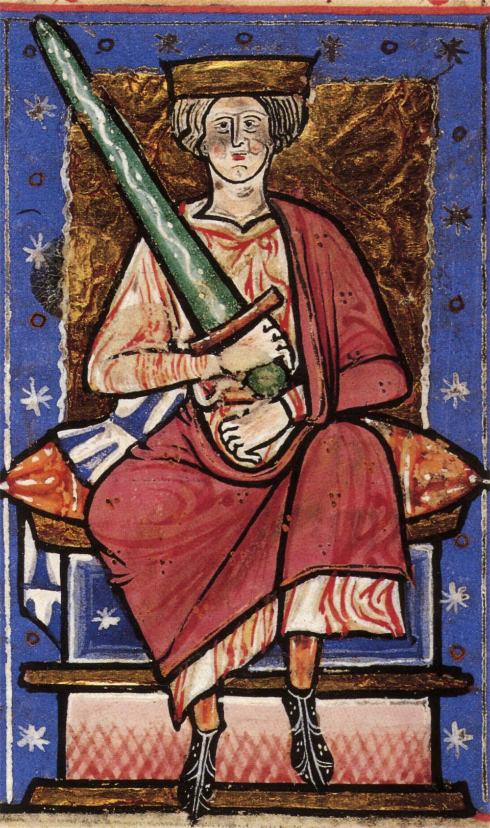 Æthelred, the English king who answered his Viking problem with an order to kill every Dane in the realm — a miscalculation that would cross the North Sea and come back wearing a crown.